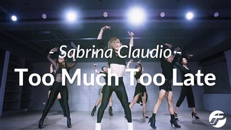 Sabrina Claudio Too Much Too Late A Yao Choreography Youtube