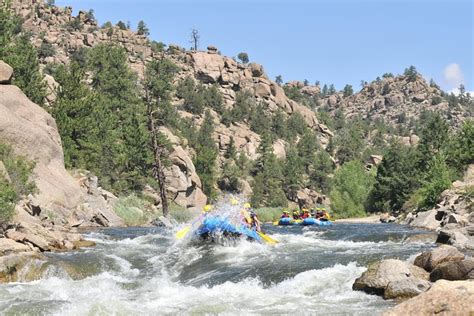 Browns Canyon Whitewater Rafting Half Day Trip Buena Vista Co United States