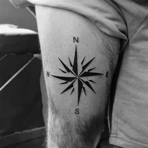 Compass Tattoo Designs For Men Legs Foto Kolekcija 46350 The Best