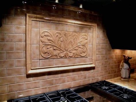 New material options like smart tile make it even quicker and more simple. Handmade Decorative Backsplash Using Toulouse Tile And Plain Frame Liners by Anderson Ceramics ...