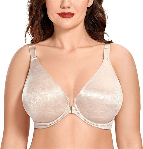 Aisilin Womens Plus Size Full Coverage Underwire Racerback Front