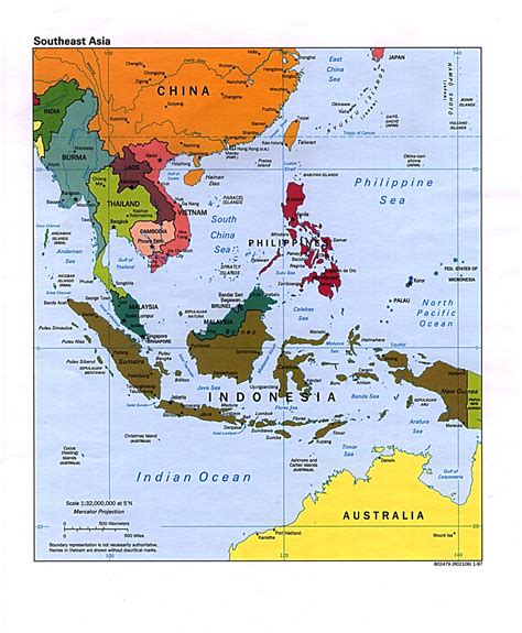 Maps Of Asia Regional Political City