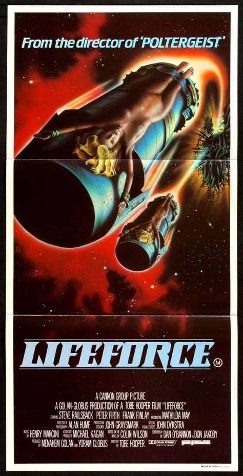 lifeforce 1985 movie posters vintage horror movie art lifeforce 1985