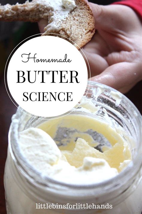 Homemade Butter Science Activity Make Butter In A Jar Homemade Butter
