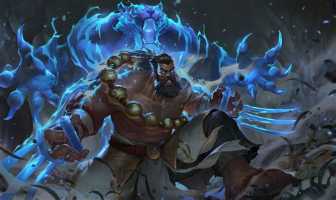 League Of Legends Udyr Rework Every Skin Splash Art And More
