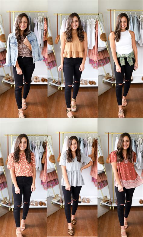 Six Ways To Wear Black Jeans Pumps And Push Ups