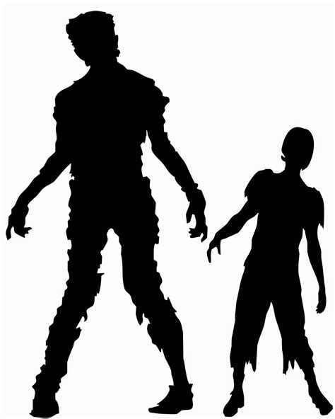 Zombie Clipart Black And White Free Download On Clipartmag