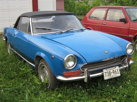 1972 Fiat Spider 850 Convertible Heartland Vintage Vehicles