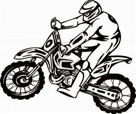 Of Dirt Bikes - Coloring Pages For Kids And For Adults - Coloring Home