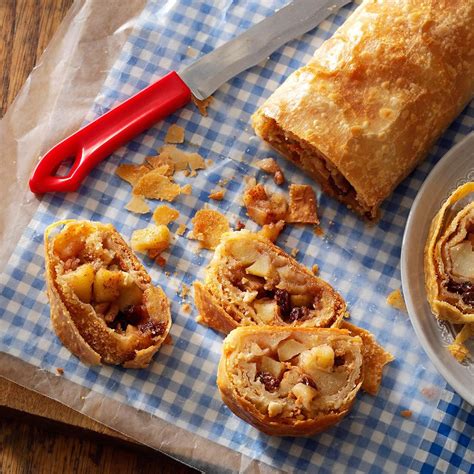 German Apple Strudel Recipe How To Make It Taste Of Home