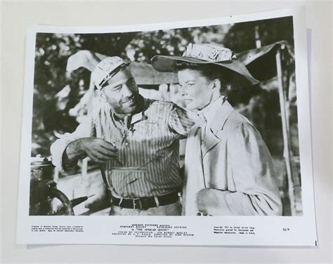 The African Queen Photo Collection Featuring Humphrey Bogart And Katharine Hepburn By Humphrey