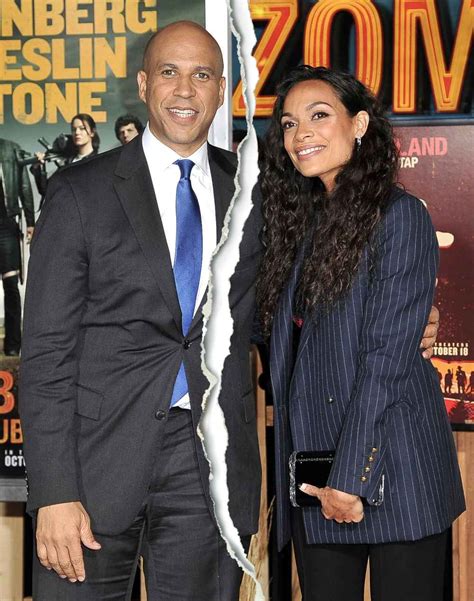 Rosario Dawson Cory Booker Split After 2 Years Of Dating Us Weekly