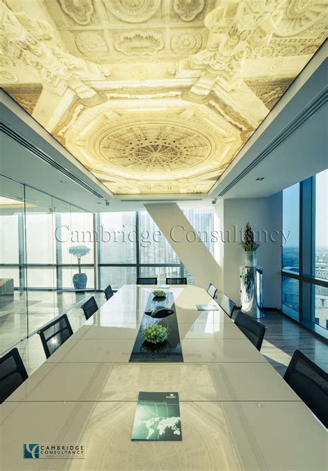Emerald Group Designed By Cambridge Consultancy Dubai Stretch Ceiling