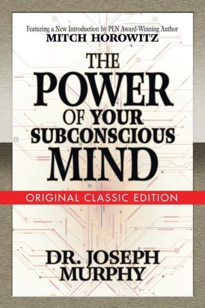 The Power Of Your Subconscious Mindpaperback Subconscious Mind Best