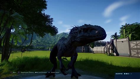 Jurassic World Evolution Modified Stegoceratops Vs Indominus Rex