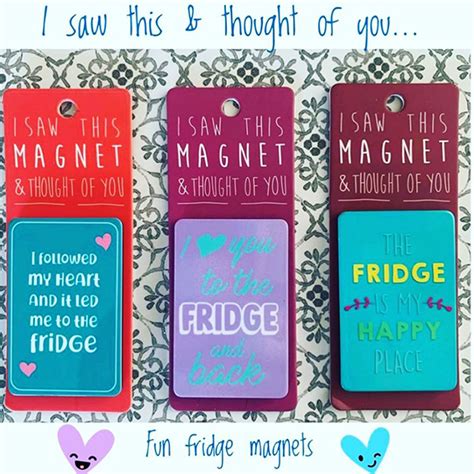 Fridge Magnets T Set Ma141ma152ma143 £600 Stands Out