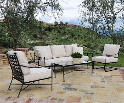 Black Wrought Iron Outdoor Furniture Traditional Patio Seattle