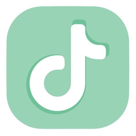 Tiktok Tik Tok Logo Mint Icon In Social Media Logos Mint