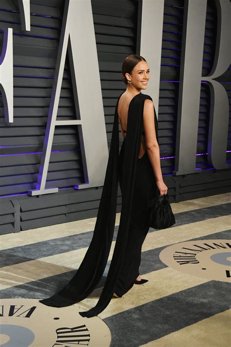 Jessica Alba At The 2019 Vanity Fair Oscar Party Oscar Fashion