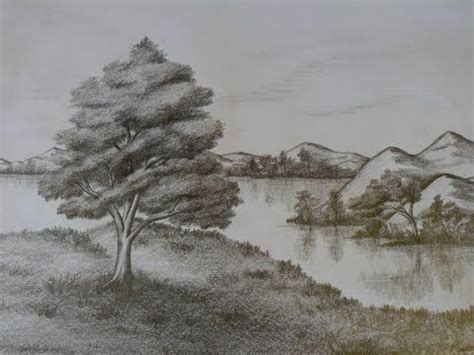 Dibujo de PAISAJE NATURAL ó REALISTA (DE LA IMAGINACIÓN AL ...
