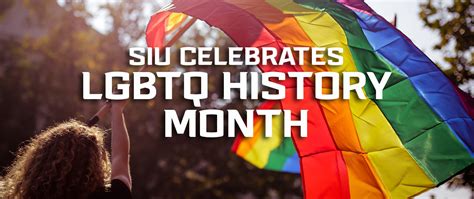 Mmp is southeast asia's largest pride festival. SIU will recognize October as LGBTQ History Month