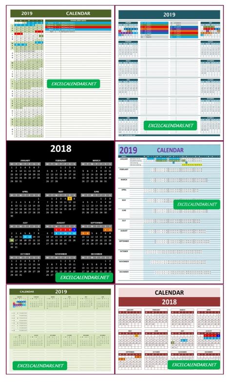 Year Planner Template 2021 Excel Printable File Infozio Photos