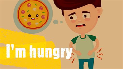 Hungry And Thirsty Vocabulary Youtube