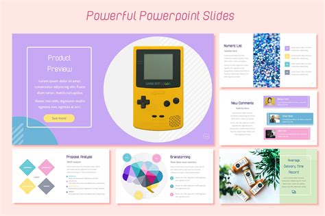 Pop Powerpoint Template 71749