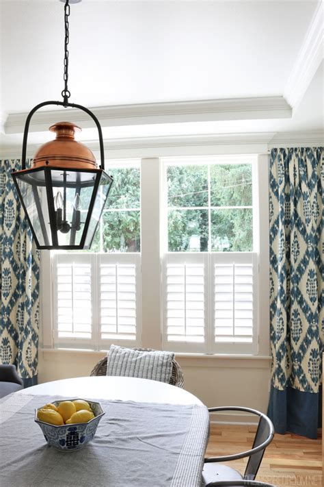 Custom colors and custom stains make plantation shutters one of the best window treatments available. New Plantation Shutters | The Inspired Room