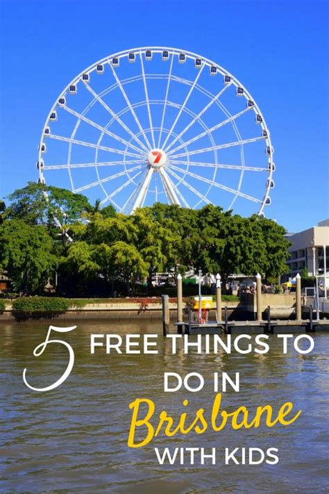 5 Free Things To Do In Brisbane Australia With Kids The