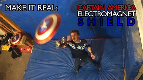 This Engineer Made Magnetic Captain America Shield That
