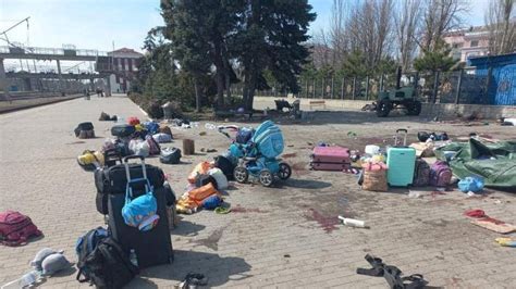 Kramatorsk Train Station Attack Another Crime Against Humanity Ukraine S Deputy Pm Cbc Ca