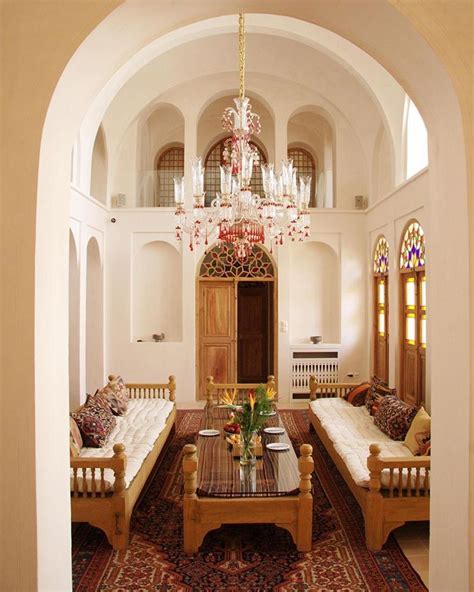 Traditional Persian Architecture Carefully Preserved And Restored In