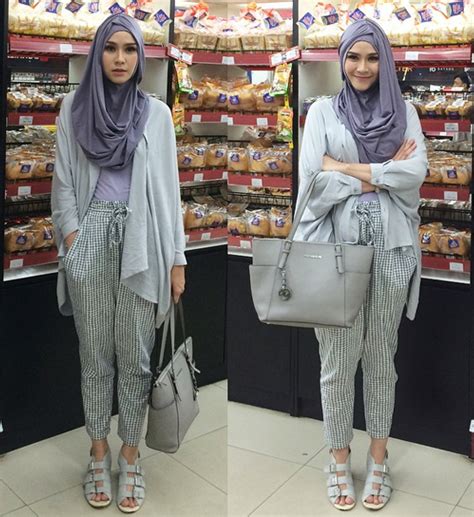 10 ootd hijab ngampus paling gampang dan bisa dipraktikkan siapa. Celana Abu Abu Cocok Dengan Baju Warna Apa - Model Baju ...