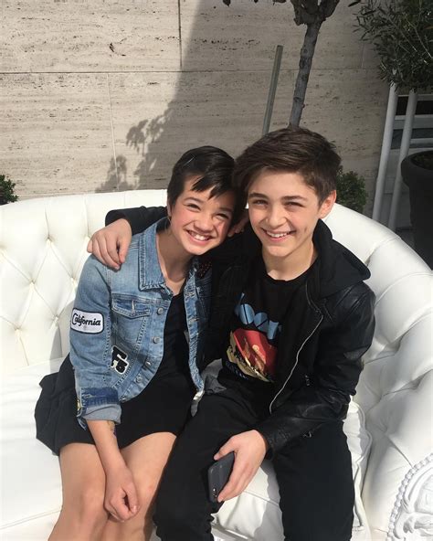 Picture Of Asher Angel In General Pictures Asher Angel Peyton Elizabeth Lee Andi Mack