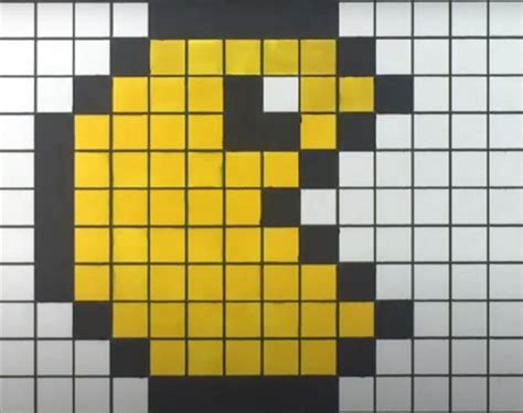Pac Man Pixel Art