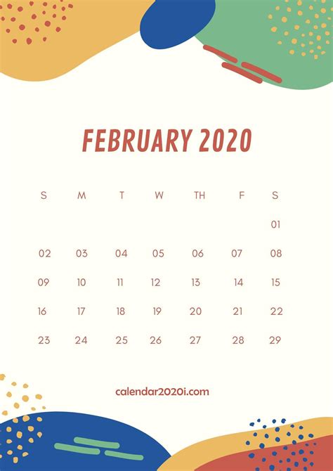 February 2020 Calendar Wallpapers Top Free February 2020 Calendar