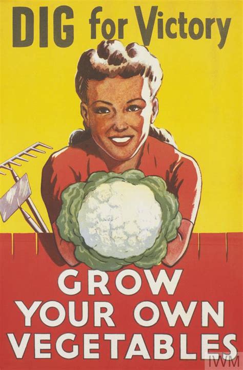 Dig for Victory - Grow Your Own Vegetables (Art.IWM PST 16807)