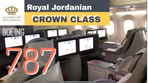 Crown Class Royal Jordanian Boeing 787 Dreamliner Review Business