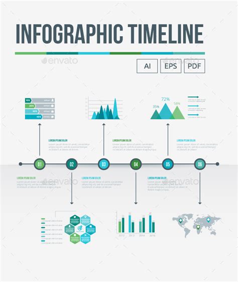 Infographic Timeline By Azyworks Graphicriver