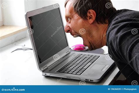 Computer Rage Royalty Free Stock Images Image 19636039