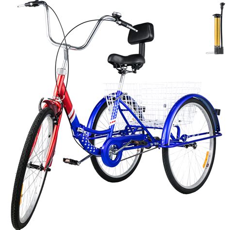 foldable adult tricycle 24 26 wheels adult folding tricycle 1 7 speed bike ebay