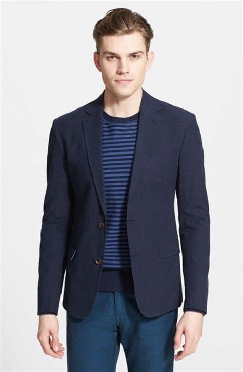 Ashley Weston Mens Wardrobe Essentials Sportcoat Navy Blazer Men