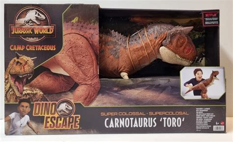 Carnotaurus Toro Mattel Jurassic World Park Action
