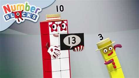 Numberblocks Thirteen Numbers Learn To Count Youtube