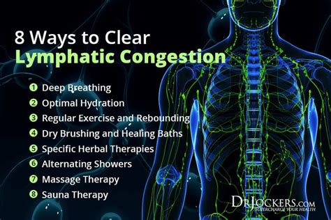 Lymphatic Cleansing 8 Ways To Clear Lymph Congestion Lymphatic Detox