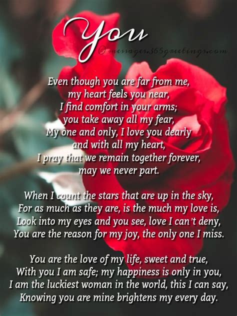 Love Poems For Him With Images True Love Poems Love You Poems