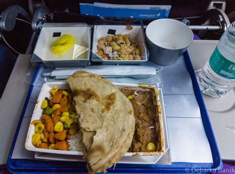 As a member of oneworld® alliance, malaysia. Indian non-veg meal, Malaysia Airlines, BLR-KUL | Debarka ...