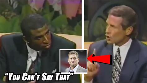 Deion Sanders Went Crazy On Skip Bayless For Saying Troy Aikman Like Men In His Book
