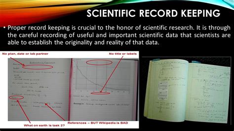 Scientific Record Keeping Youtube